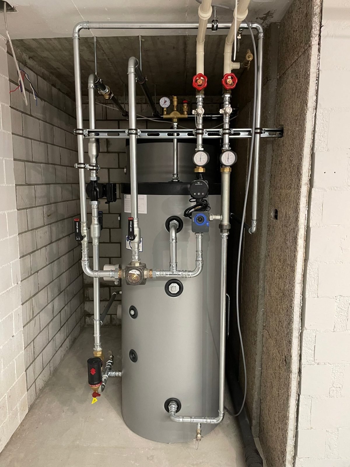 Haustechnik Wärmepumpe Montage